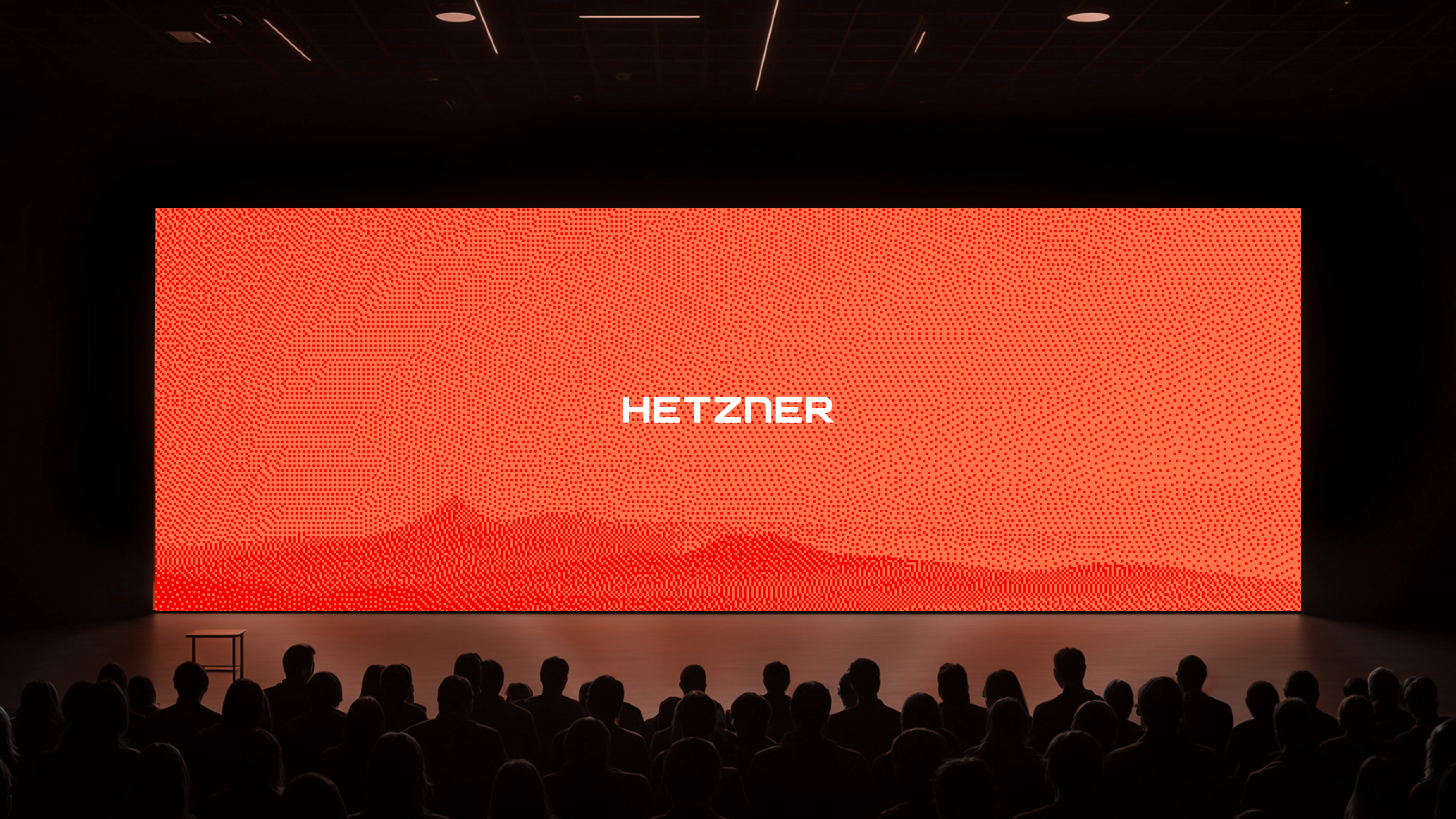 Rebranding exploration for cloud providers — Hetzner brand identity concept — 3