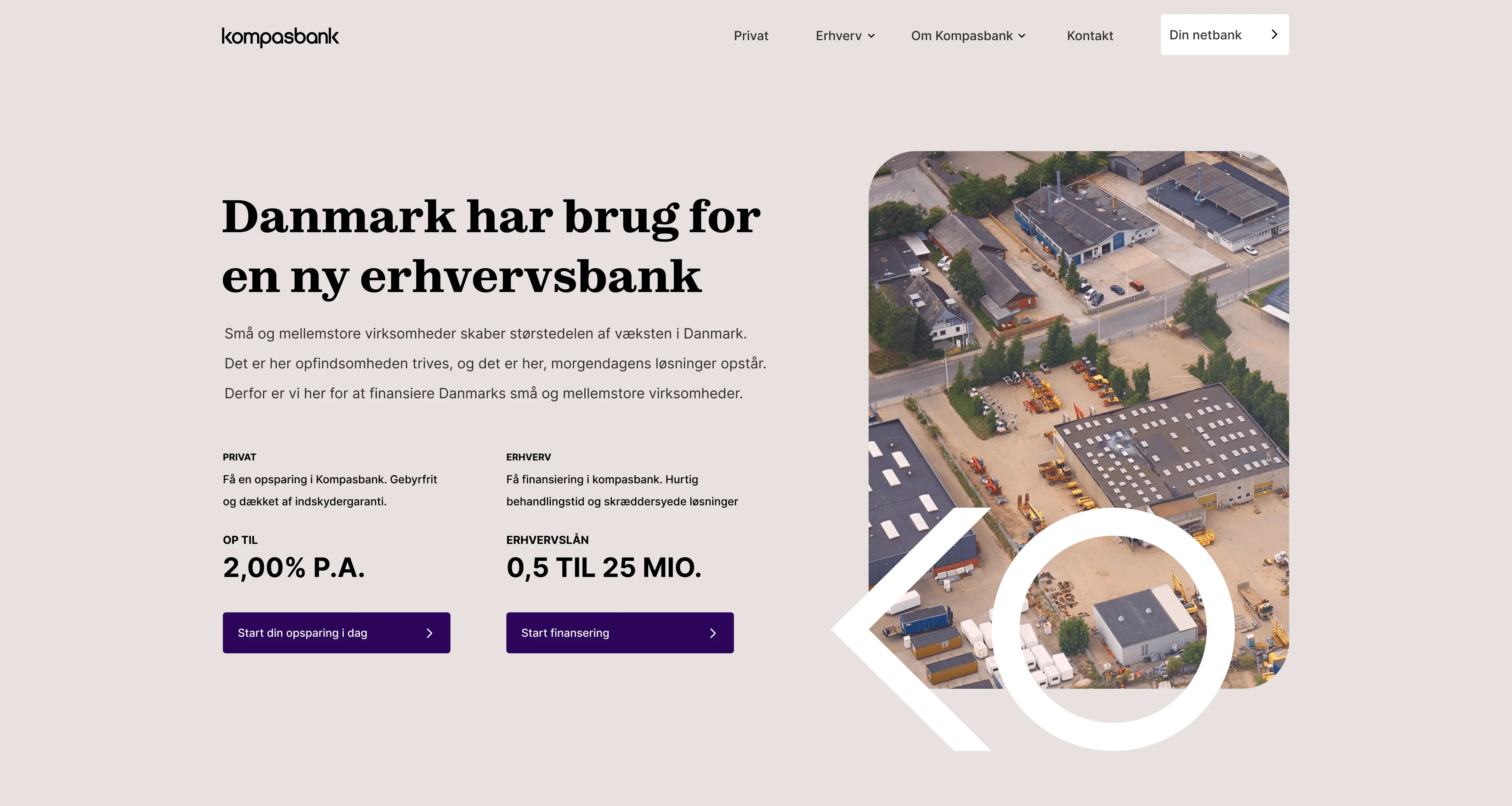 Branding work for fintech companies — Kompasbank brand identity pitch — 1
