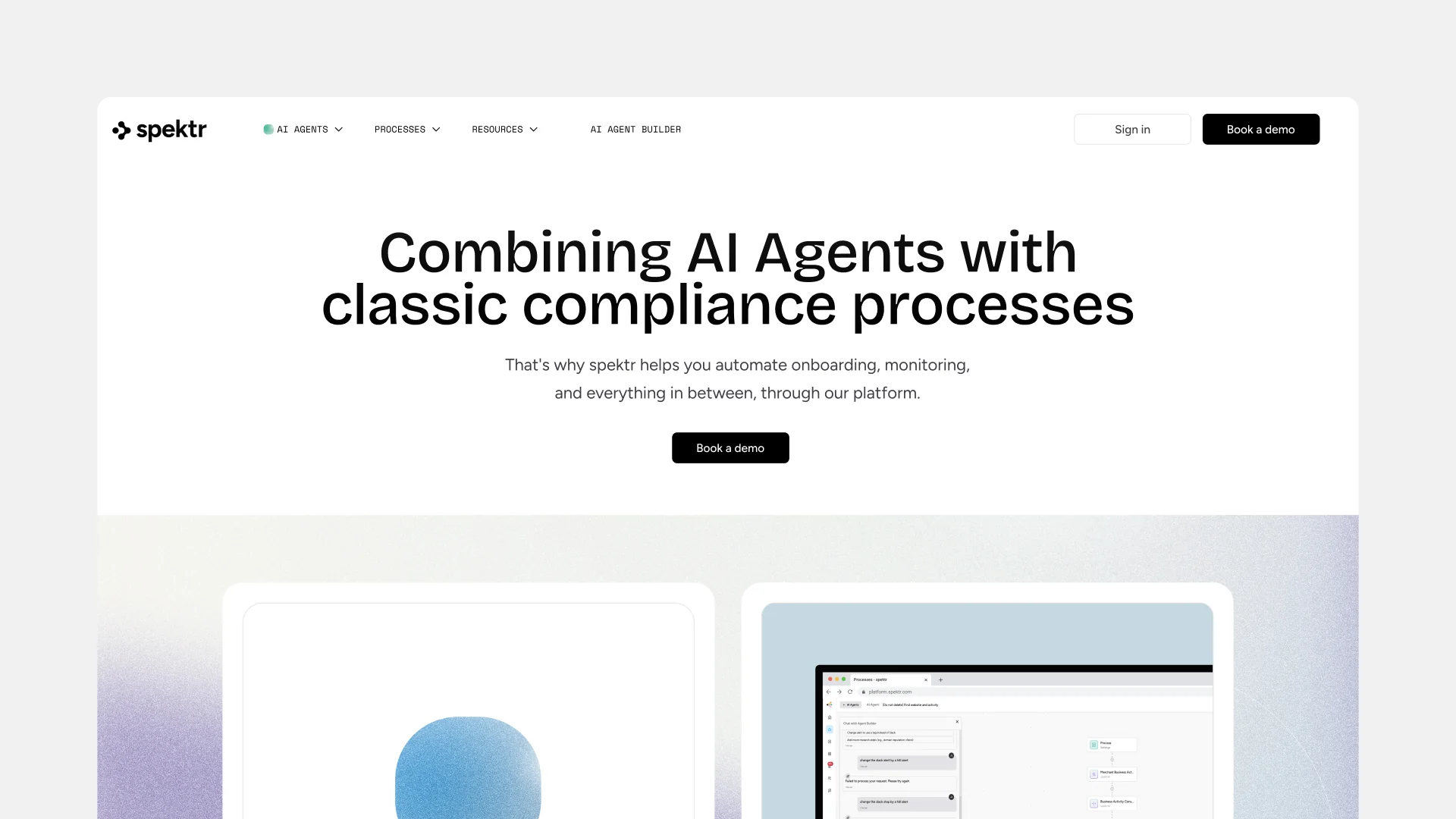 Brand identity exploration and design concept for spektr.com — 2